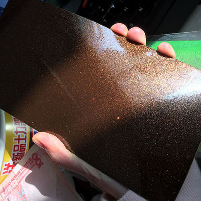 Brown-Farbepoxid-Polyester-thermostatoplastische Pulver-Beschichtung hohes Gloos