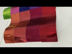 Doppelbeschichtung Chrom-Illusion Polyester-Pulverbeschichtungs-Pulverlackfarbe für Metallbeschichtung