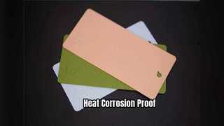 Langlebige Pulverbeschichtung, hitze- und korrosionsbeständig