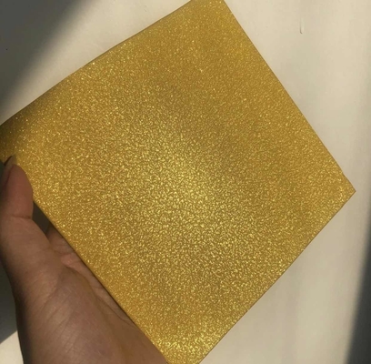 Goldfarbkörper-industrielles Pulver-Beschichten metallisch und klar