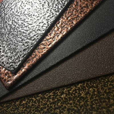 Hämmer Textur Epoxy-Polyester-Pulverbeschichtung für Metall-Eisen Topf