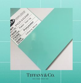 RAL färbt Epoxid- Pulver-Farbe 10% Matt- Tiffany Co blauen Innen-&amp;Outdoor Gebrauch