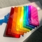Schichts-lichtdurchlässige elektrostatische Pulver-Beschichtungs-Sprühfarbe des gute Qualitäts-Spiegel-Effektillusion Chrome-Süßigkeits-Farbfreien raumes