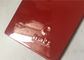 Rote glatte Epoxid-Polyester-Pulver-Beschichtung, flach glatter hitzebeständiger Pulver-Mantel