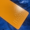 Orange Schalen-Falten-Endpulver-Mantel färbt korrosionsbeständig