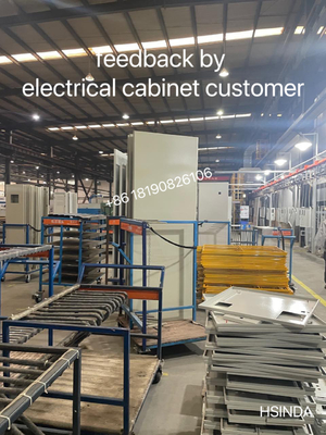 Pintura sprühen Pulver-Beschichtung RAL 7032 feine Beschaffenheits-RAL7035 für elektrisches Kabinett Schneiders Siemens