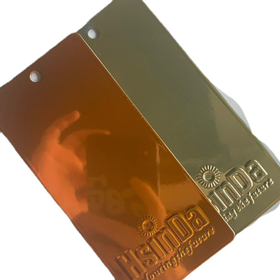 Chrome Gold Messing Schwarz Pulverbeschichtung Farbe individuell