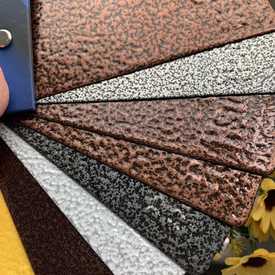 Hämmer Textur Epoxy-Polyester-Pulverbeschichtung für Metall-Eisen Topf