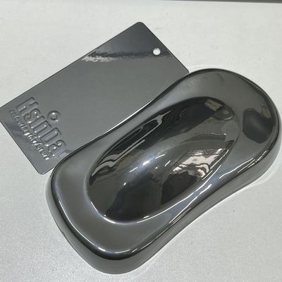 Leicht zu reinigen Chrom-Spiegelpulverbeschichtung Epoxy-Polyester-Harzpigment für Metallveredelung Motorradräder und -rahmen Lack