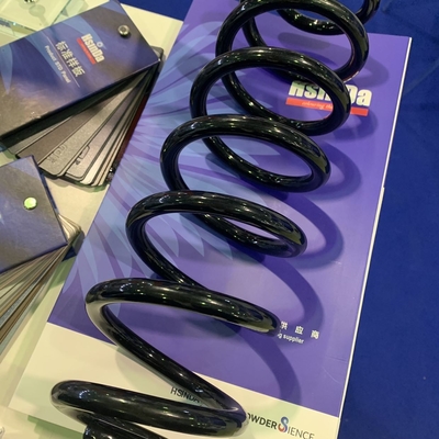 RAL9005 Schwarz glänzende Farbe Epoxy-Polyester-Pulverbeschichtung für Autospring
