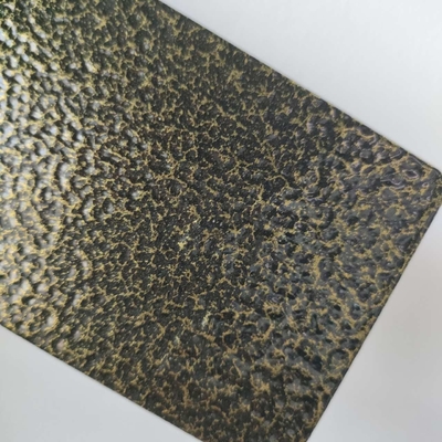 Fabrikverkauf Antirust Antike Messing Gold Hammer Pulverfarbe für Kohlenstoffstahl Regal Polyester Pulverbeschichtung