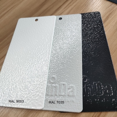 Korrosionsbeständige, runzlige Textur RAL9003 Weiß Outdoor Epoxy-Polyester-Pulverbeschichtungsfarbe