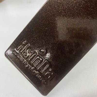 Ral 8014 Braunes Funkelnde Metallpulver Beschichtung Farbe Spraylack für Stahlgeräte