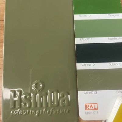 Hochglänzende Ral 6013 Korrosionsschutz-Epoxid-Polyester-Pulverbeschichtung für elektrostatische Sprühanwendung