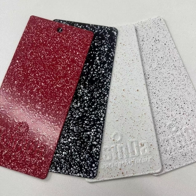 Epoxy-Pulverbeschichtung mit Terrazzo-Effekt Marmorstein Granit Textur Sprühfarbe für Metall