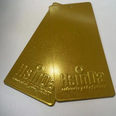 Goldmetallische Pulverbeschichtung mit Korrosionsbeständigkeit und UV-Resistenz für elektrostatisches Sprühen