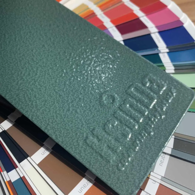 Super langlebiger grüner Hammerton Epoxy-Polyester-Pulverbeschichtung Sprayfarbe 8-10 Jahre Outdoor-Metallmantel für Boote