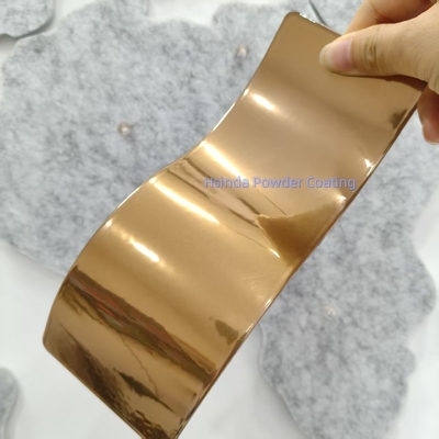 Hsinda Kupfer Messing Illusion Chrom Pulverbeschichtung Bronze Elektrostatische Polyester-Pulverbeschichtung für Metalle