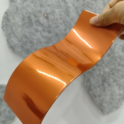 Double Coat Candy Color Orange Chrome Polyester Metallpulverbeschichtung Pulverfarbe